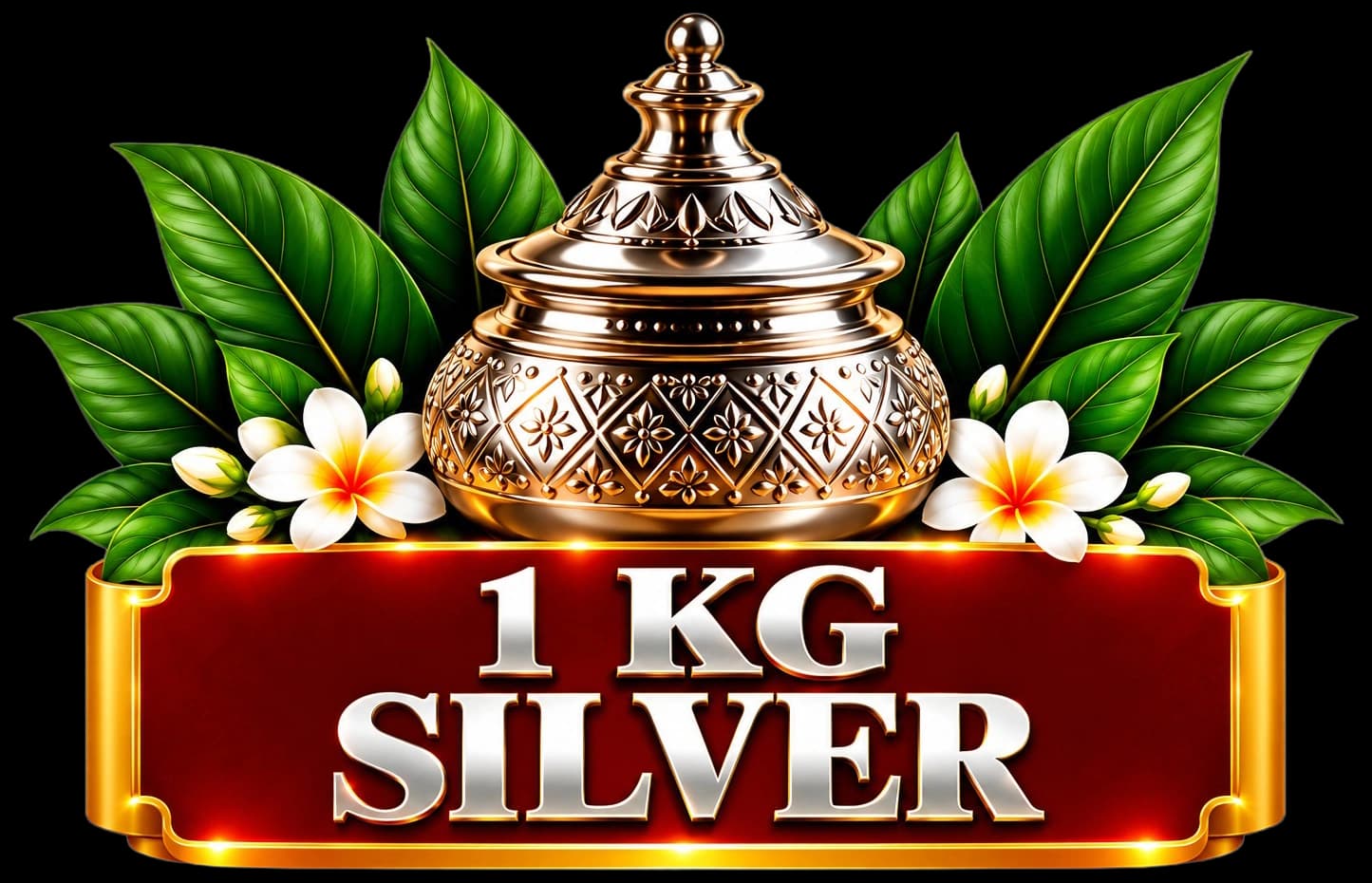 1 KG Silver Auspicious Festive Scheme - The Aurora Hills 30x40 Plot
