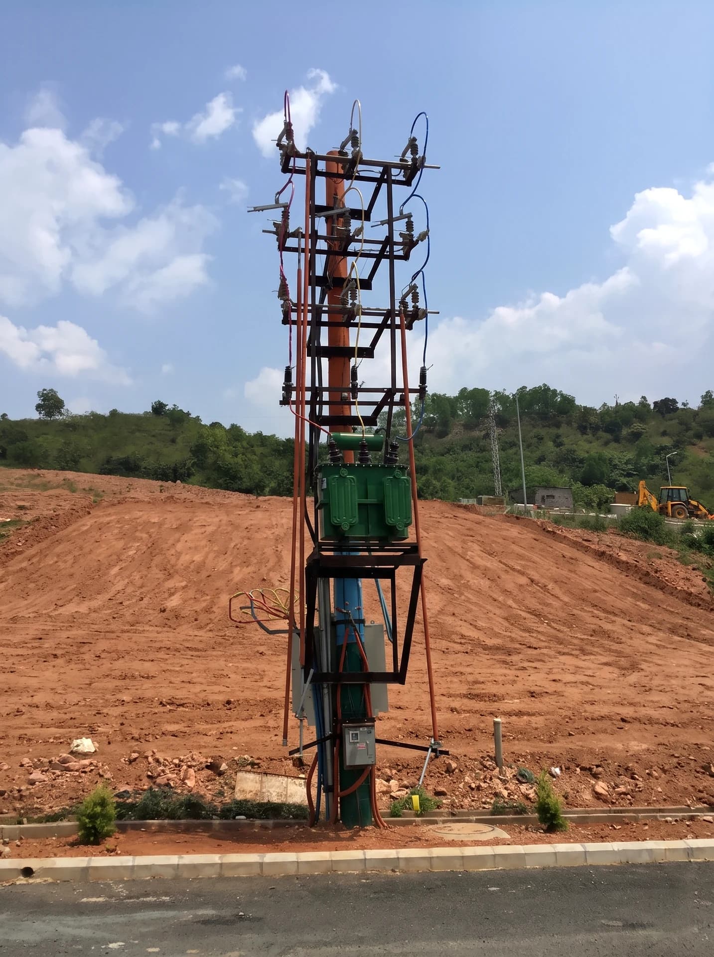 Electrical Transformer Substation & Level Plots