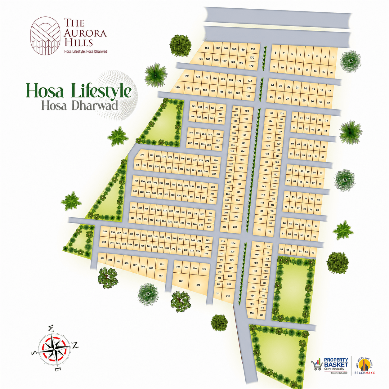 The Aurora Hills Dharwad Approved Layout
