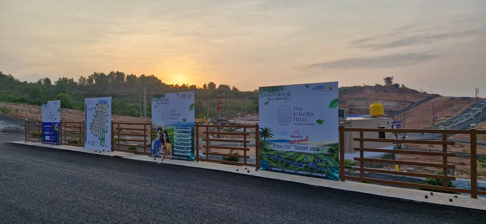 Sunset Panorama & Project Branding