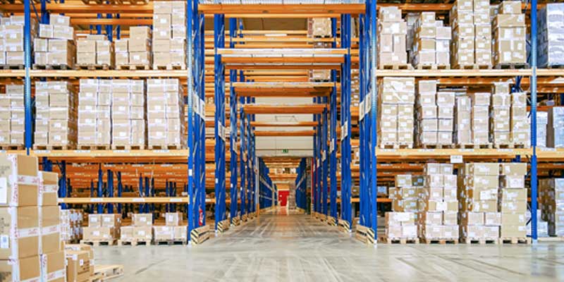 Industrial real estate supports manufacturing, warehousing, and logistics.